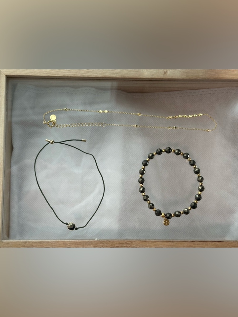 Gorjana Bracelets and Necklace Lot of 3